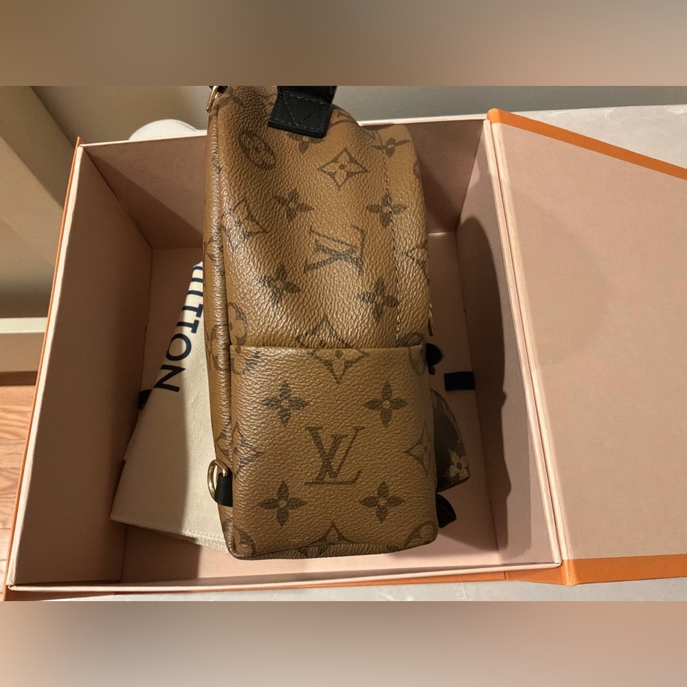 LOUIS VUITTON REVERSE MONOG PALM SPRINGS MINI - Picture 7 of 10